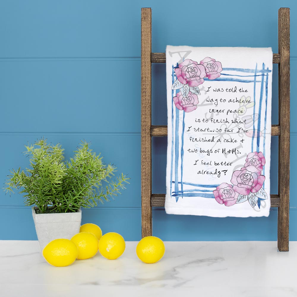 Southern Project Humor Tea Towel – Funny Fix-it Gift