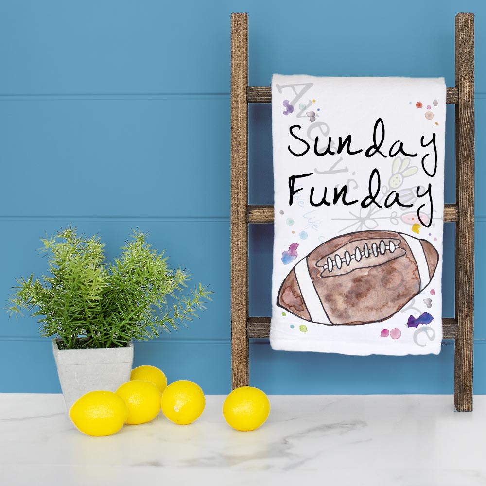 Football Sunday Tea Towel – Game Day Decor