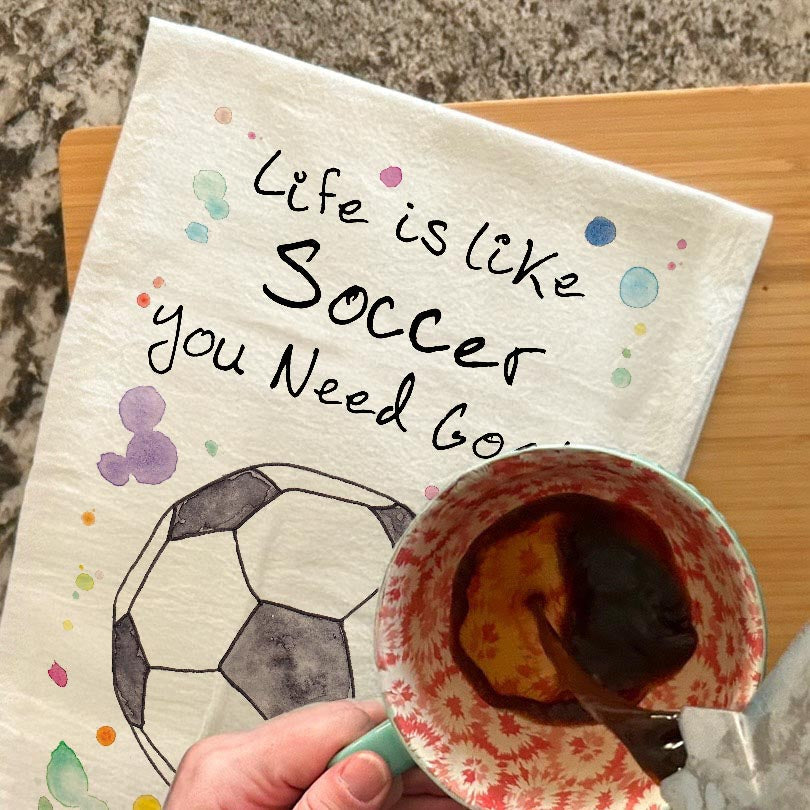 Soccer Tea Towel – Sport Lover Gift