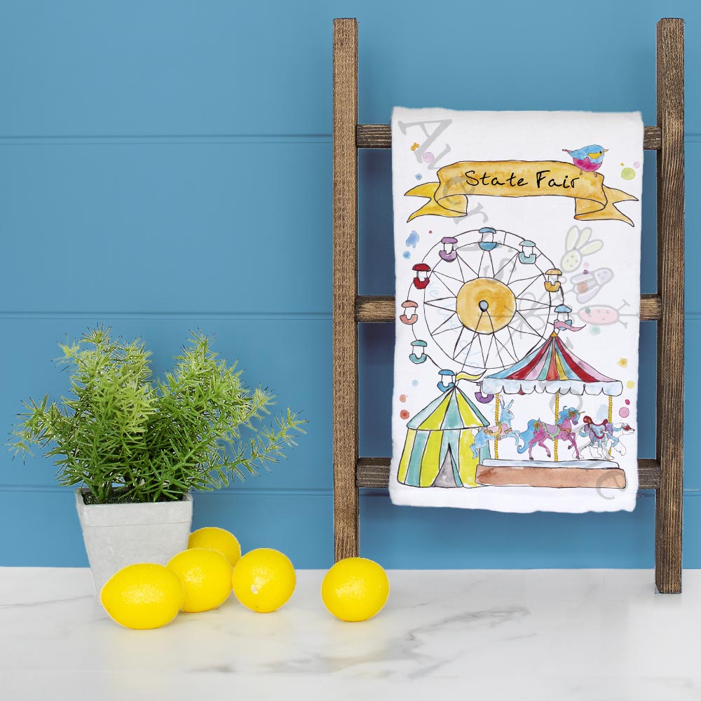 State Fair Memories Tea Towel – Americana Decor