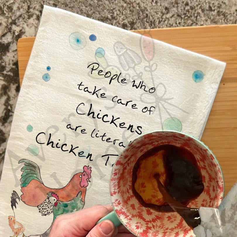 Chicken Tender(s) People Kitchen Home Décor Tea Towel