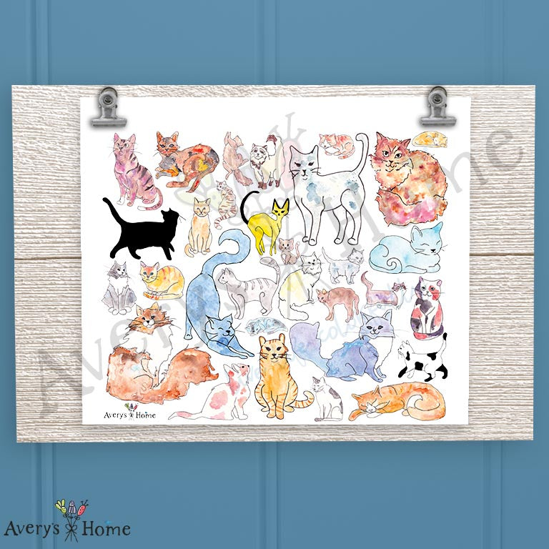 Favorite Cat Breeds 20oz Skinny Tumbler