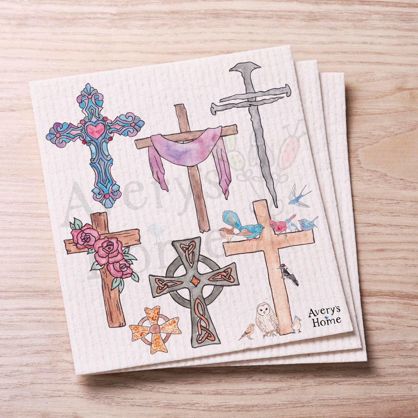 Crosses of Christianity Swedish Cloth