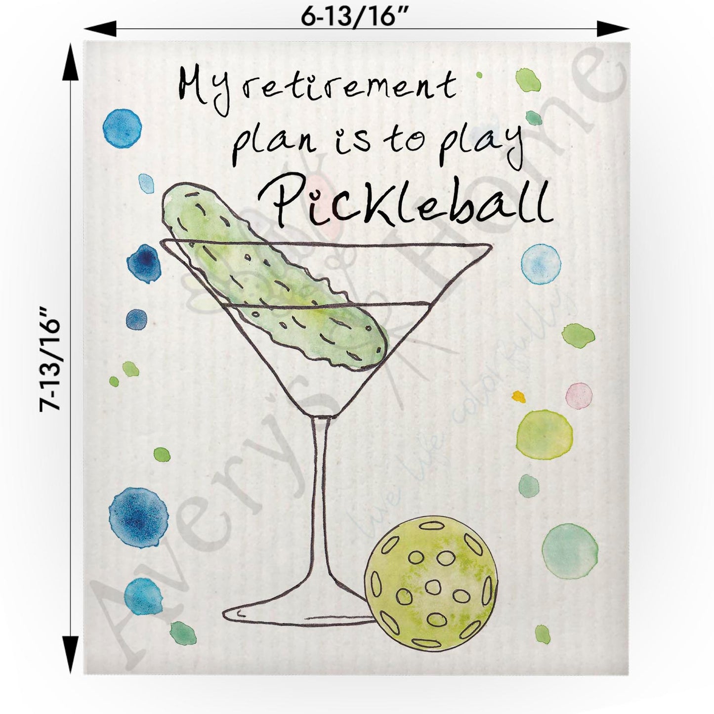 Pickleball Retirement Plan Swedish Cloth