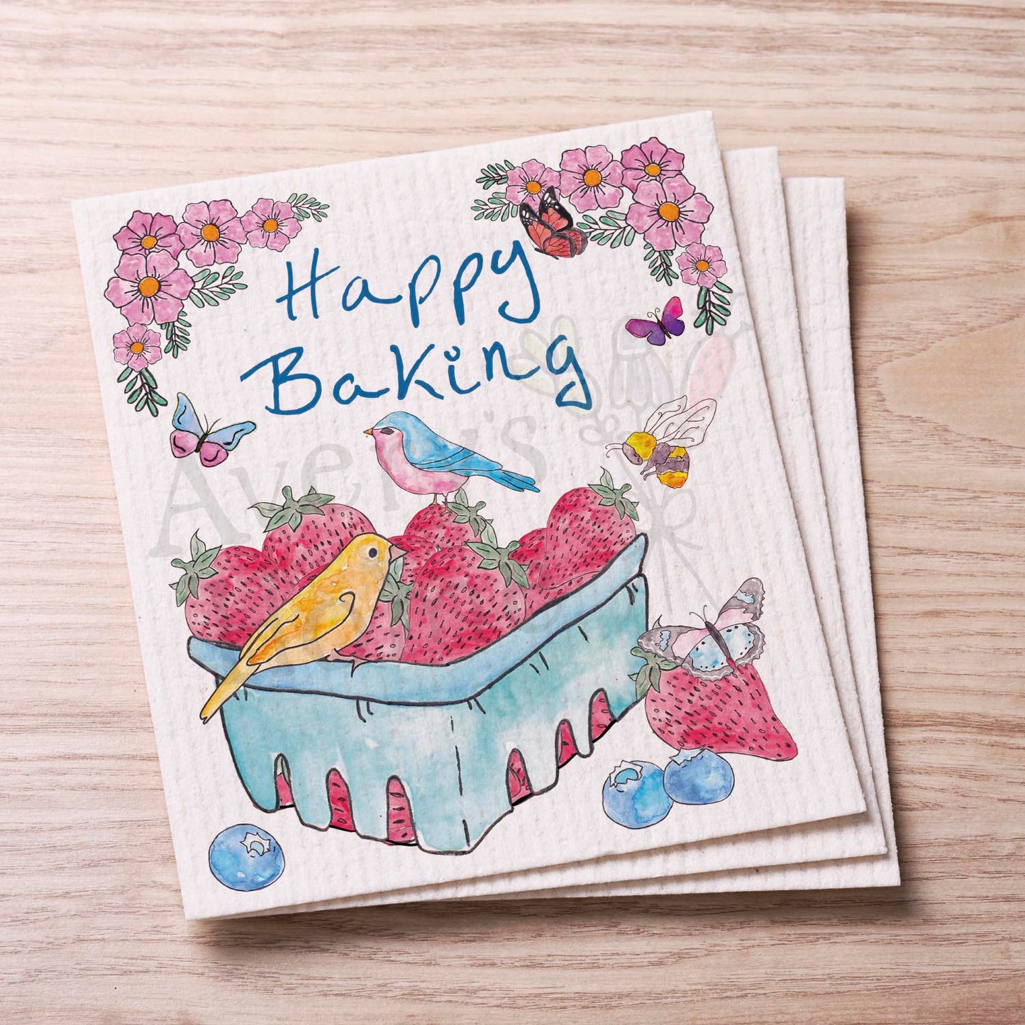 Happy Baking Swedish Cloth