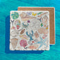Sea Shell Collector Tumbled Stone Trivet – Beachcomber Gift