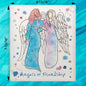 Angel of Friendship Swedish Dishcloth – Gift for a Friend
