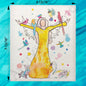 Angel of Joy Swedish Dishcloth – Holiday Spirit Gift