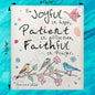 Be Joyful Swedish Dishcloth – Bible Verse Bird Gift