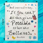 All Things Are Possible Swedish Dishcloth – Faith Decor