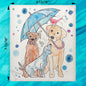Sympathy Dog & Bird Swedish Dishcloth – Pet Loss Comfort