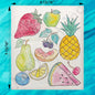Fruit of the Spirit Swedish Dishcloth – Christian Kitchen Decor