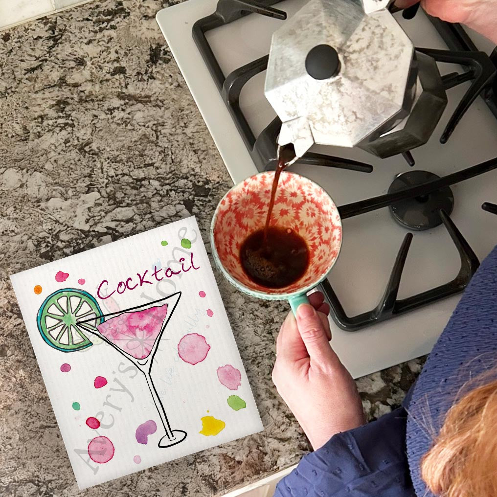 What I Think Swedish Dishcloth – Sassy Hostess Gift