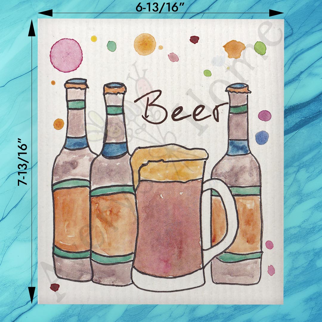 Beer Me Swedish Dishcloth – Craft Beer Lover Gift