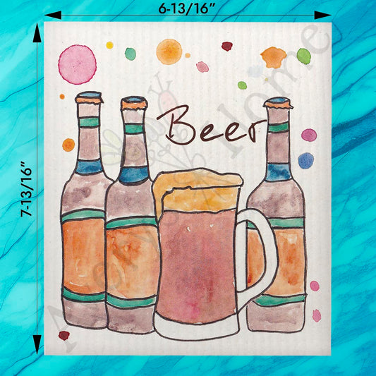 Beer Me Swedish Dishcloth – Craft Beer Lover Gift