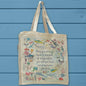 Ocean Blessings Organic Cotton Tote Bag – Coastal Souvenir