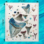 Shark Teeth Collector Swedish Dishcloth – Fossil Hunter Gift