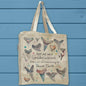 Shark Tooth Hunter Organic Cotton Tote Bag – Beach Adventure Gift