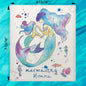 Mermaid Mom & Daughter Swedish Dishcloth – Mother's Day Gift