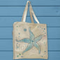 Starfish Organic Cotton Tote Bag – Ocean Shell Collector Gift