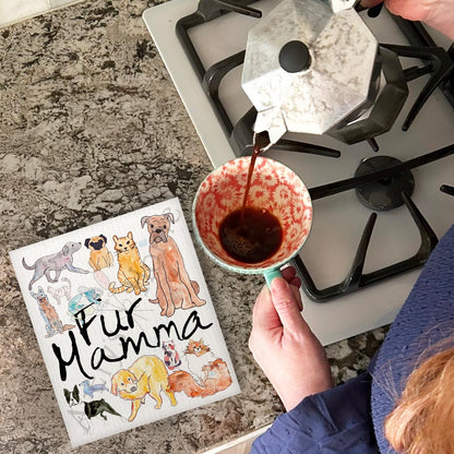 Fur Mama Swedish Dishcloth – Pet Parent Gift