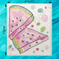 Watermelon Festival Swedish Dishcloth – Summer Fruit Decor