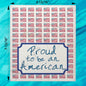 Proud To Be American Swedish Dishcloth – Flag Decor Gift