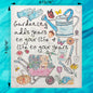 Gardening Adds Years Swedish Dishcloth – Sentimental Garden Gift