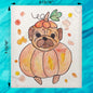 Pumpkin Spice Season Swedish Dishcloth – Autumn Favorite Gift