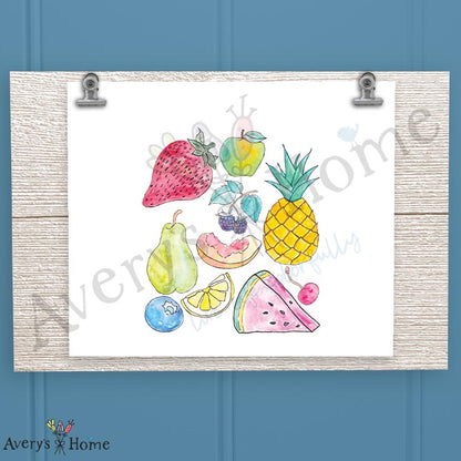 Fruit of the Spirit 16oz Frosted Glass