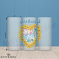 Just Married Beach 16oz Frosted Glass