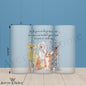 Guardian Angel Dog 16oz Frosted Glass