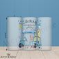 A Bad Golfing Beats a Good Day at Work Dog 16oz Frosted Glass
