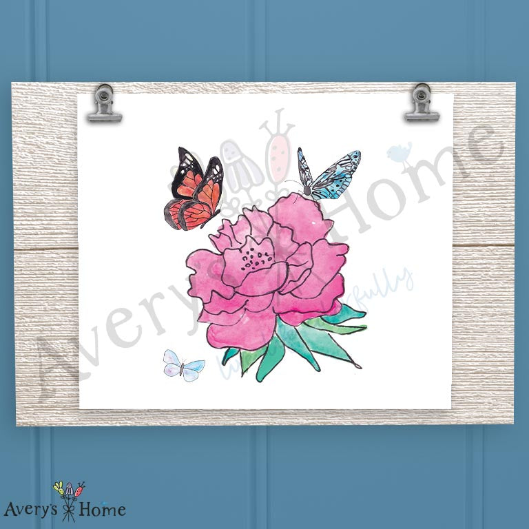 Friends Are Like Flowers 16oz Frosted Glass