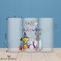 Halloween Dogs 16oz Frosted Glass – Spooky Pup Parade