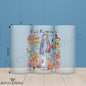 Favorite Things Fall 16oz Frosted Glass – Autumn Sentiment Gift