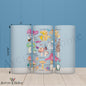Mushroom Species & Gnome Garden 16oz Frosted Glass – Woodland Decor