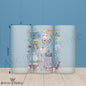 Tea Time Animal 16oz Frosted Glass – Whimsical Café Decor
