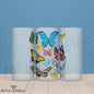 Butterflies of the USA 16oz Frosted Glass – Collector Garden Decor
