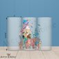Mountain Bear 16oz Frosted Glass – Forest Wildlife Decor