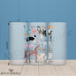Farm Animals Barn 16oz Frosted Glass – Country Morning Decor