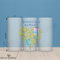Pickleball Valentine 16oz Frosted Glass – Sporty Heart Gift