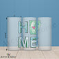 HOME in Arkansas 16oz Frosted Glass – Natural State Roots