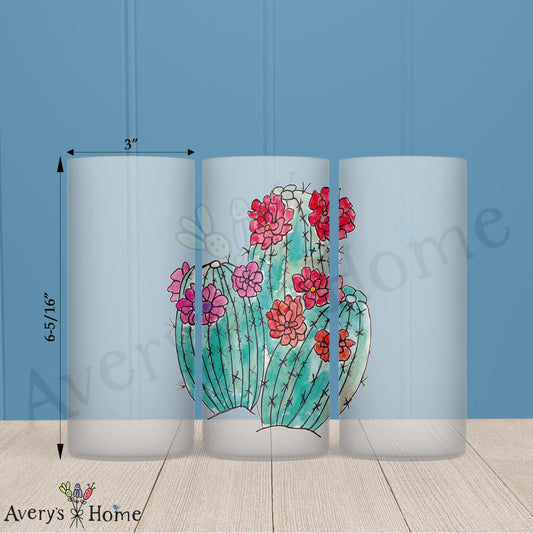 Howdy Y’all 16oz Frosted Glass – Southwestern Hospitality