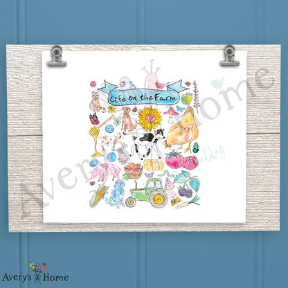 Life on the Farm 16oz Frosted Glass – Ranch Dog Days