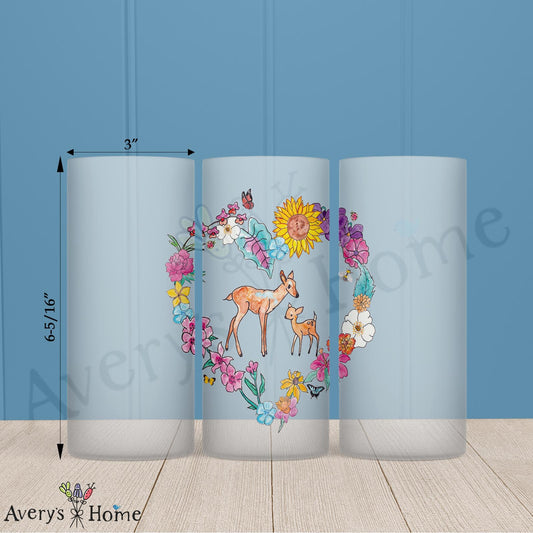 You Are Dear To My Heart 16oz Frosted Glass – Love You, Mom