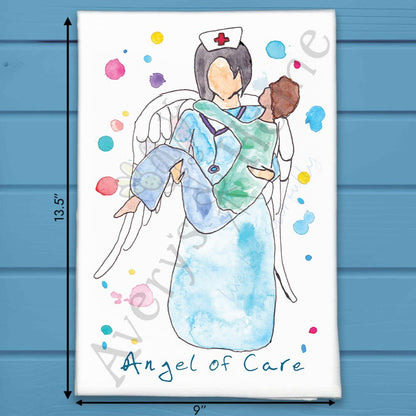 Angel of Care Tea Towel – Inspirational Gift