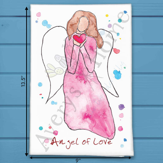 Angel of Love Tea Towel – Heartfelt Home Gift