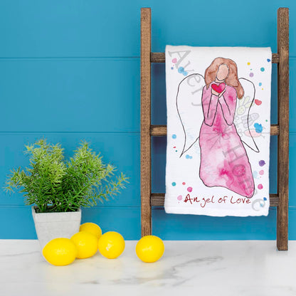 Angel of Love Tea Towel – Heartfelt Home Gift