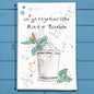Mint & Bourbon Tea Towel – Derby Bar Decor